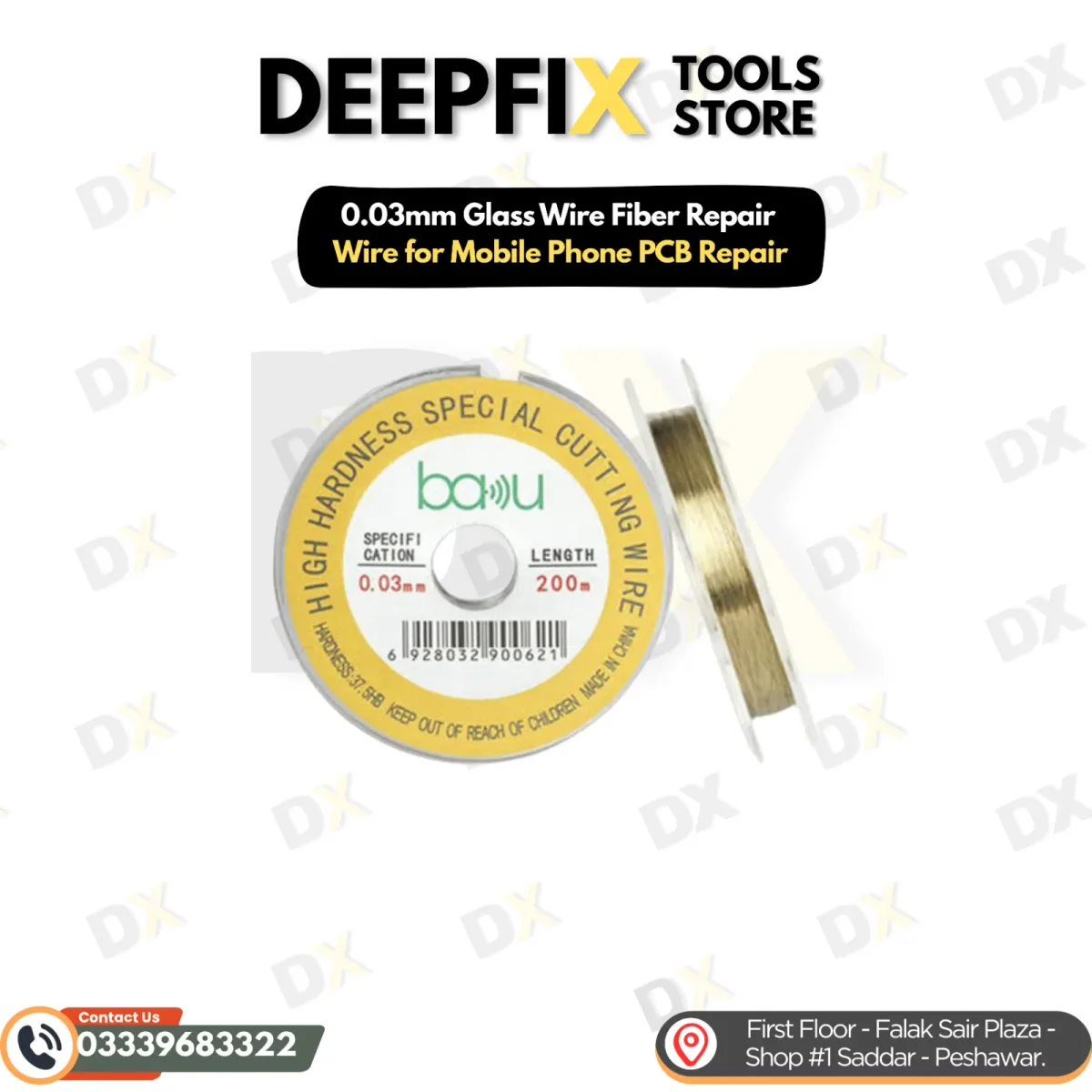 0.03mm Glass Wire Fiber Repair Wire for Mobile Phone PCB Repair