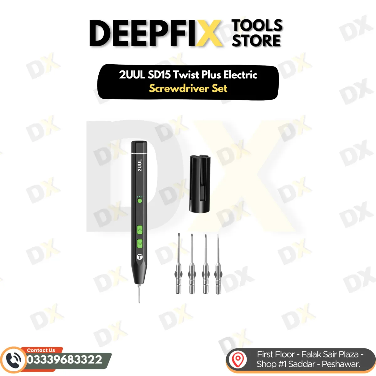 2UUL SD15 Twist Plus Electric Screwdriver Set