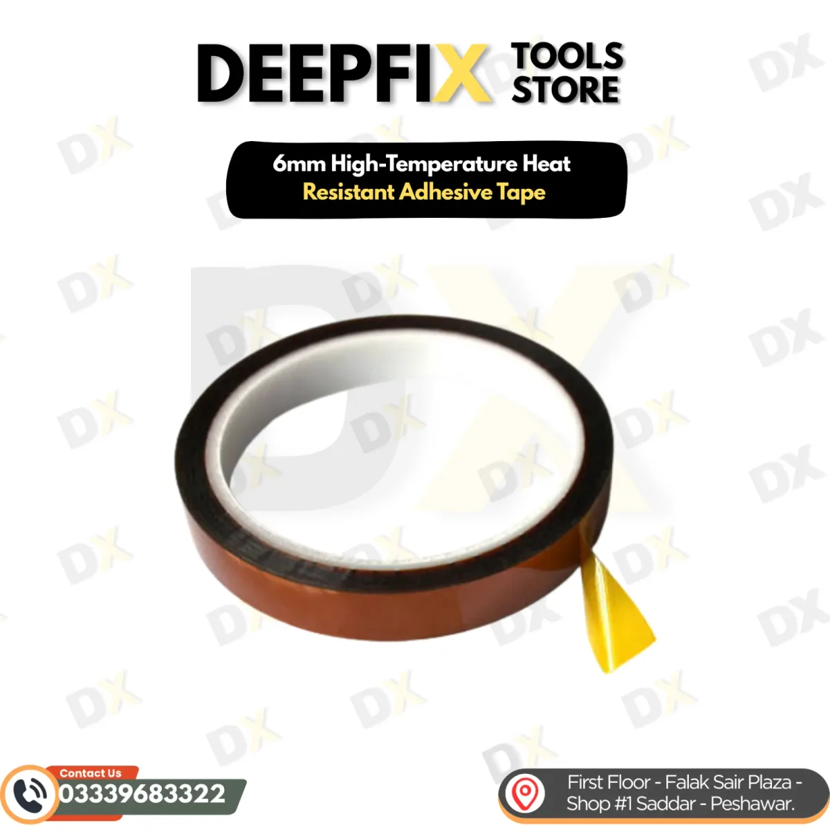 6mm High-Temperature Heat Resistant Adhesive Tape