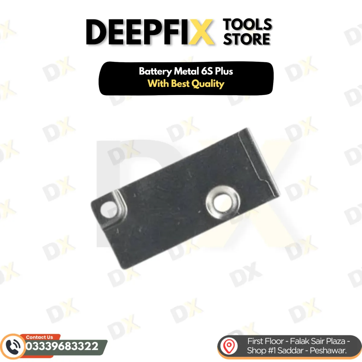 iPhone 6s Plus stamped steel battery connector shield bracket