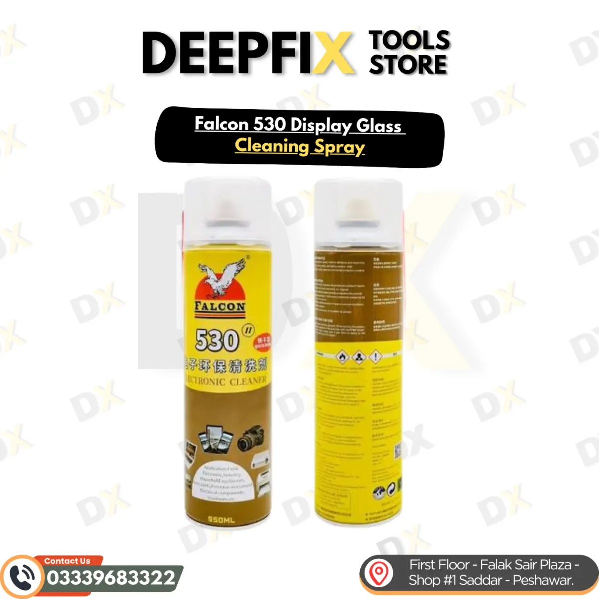 Falcon 530 Display Glass Cleaning Spray