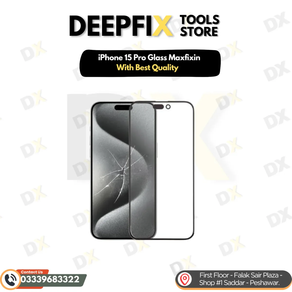 iPhone 15 Pro Glass Maxfixin