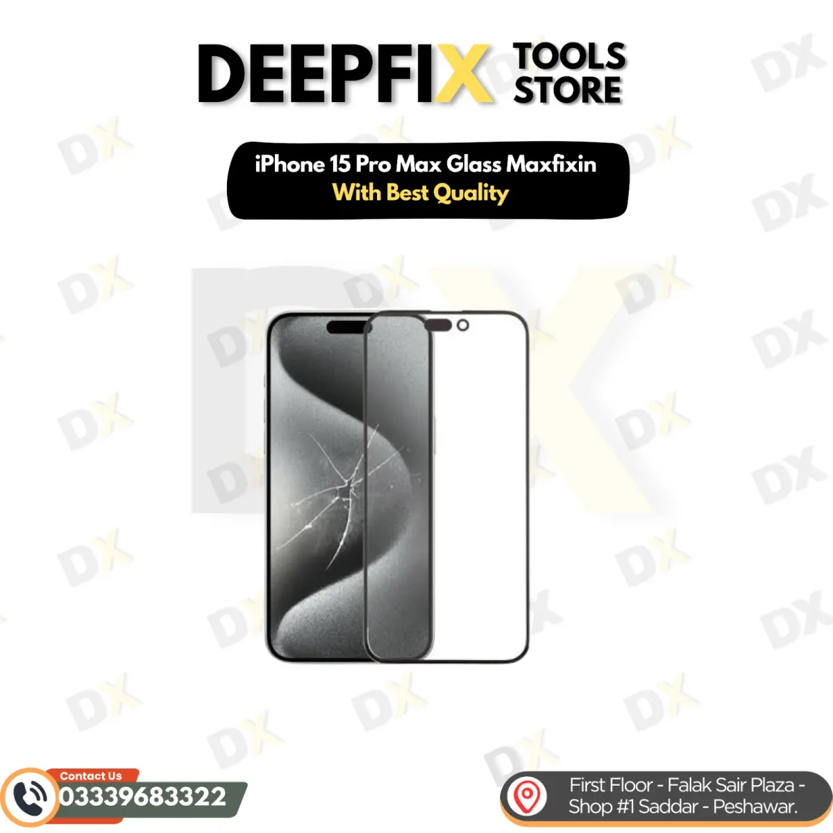 iPhone 15 Pro Max Glass Maxfixin