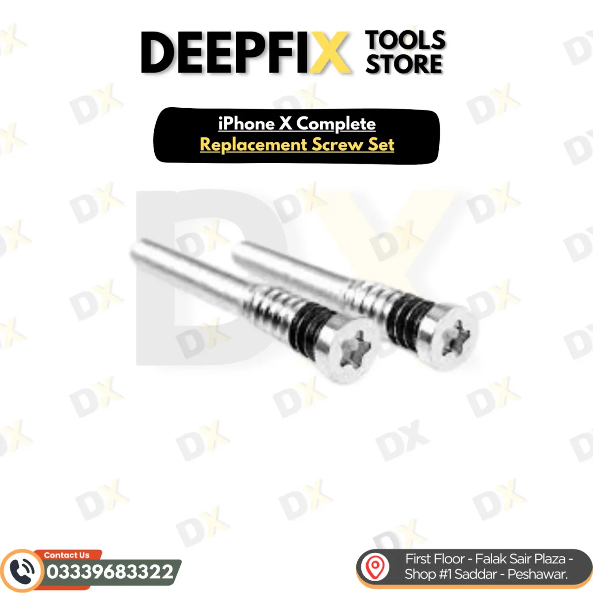 iPhone X Complete Replacement Screw Set