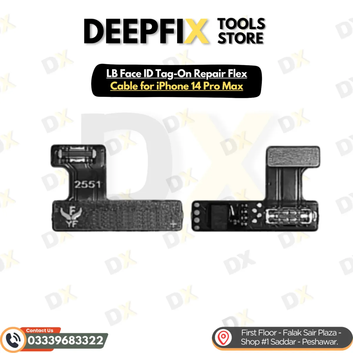 LB Face ID Tag-On Repair Flex Cable for iPhone 14 Pro Max