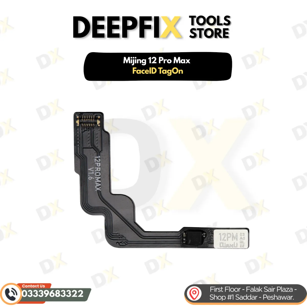 Mijing Face ID tag-on for iPhone 12 Pro Max