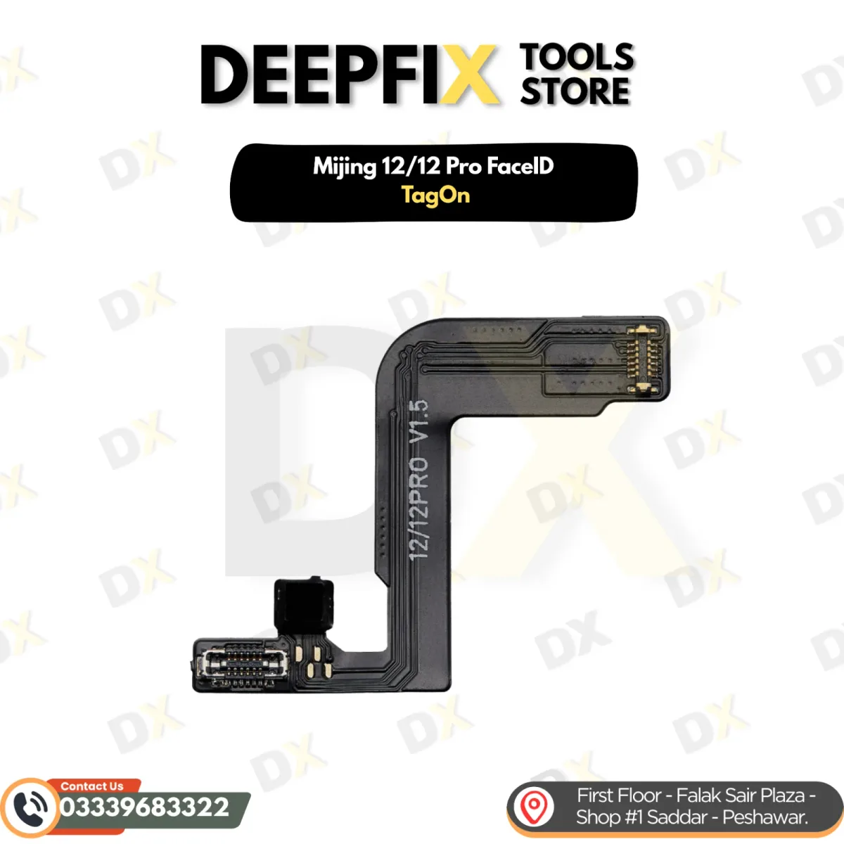 Mijing Face ID tag-on flex for iPhone 12 and 12 Pro