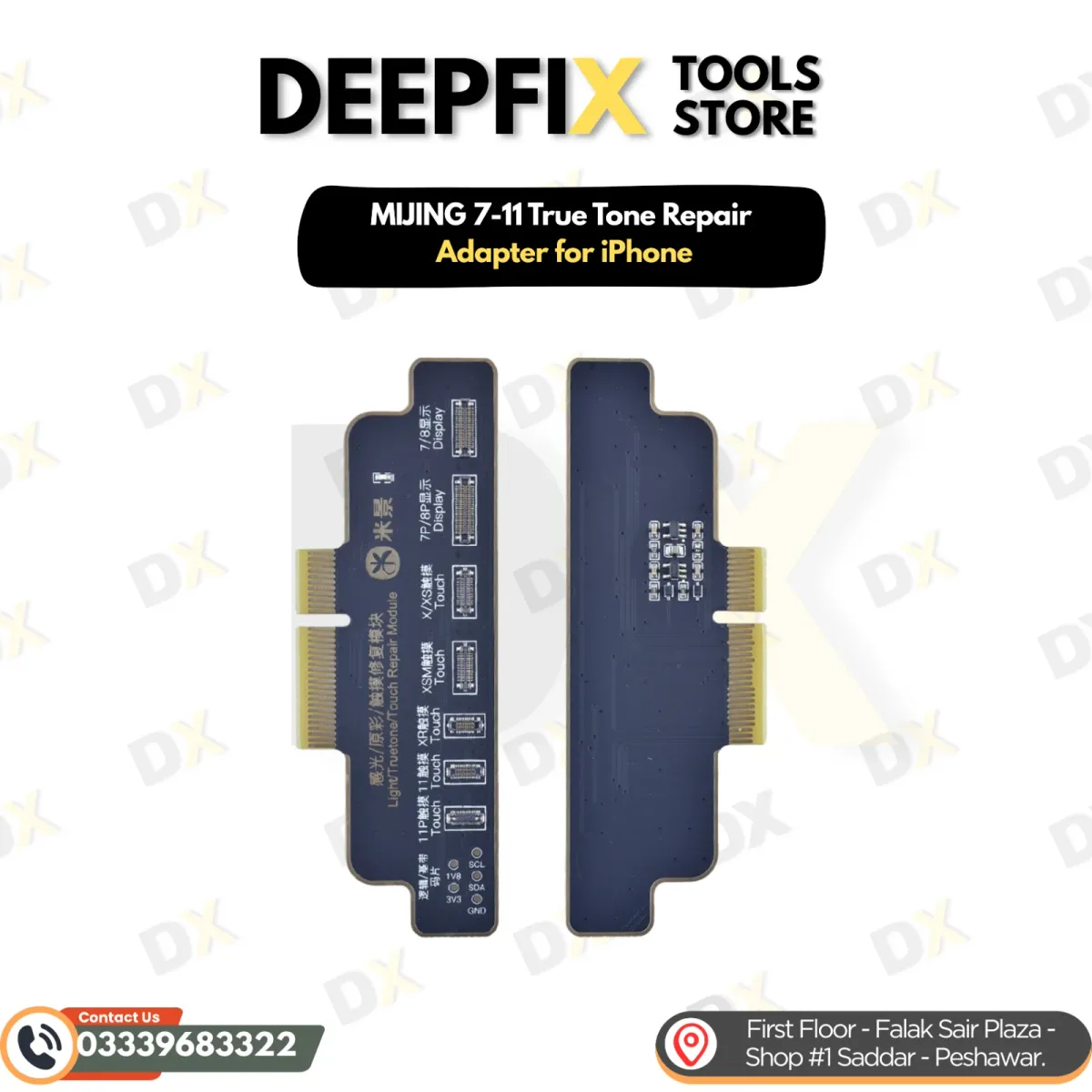 MIJING 7-11 True Tone Repair Adapter for iPhone Short Description: