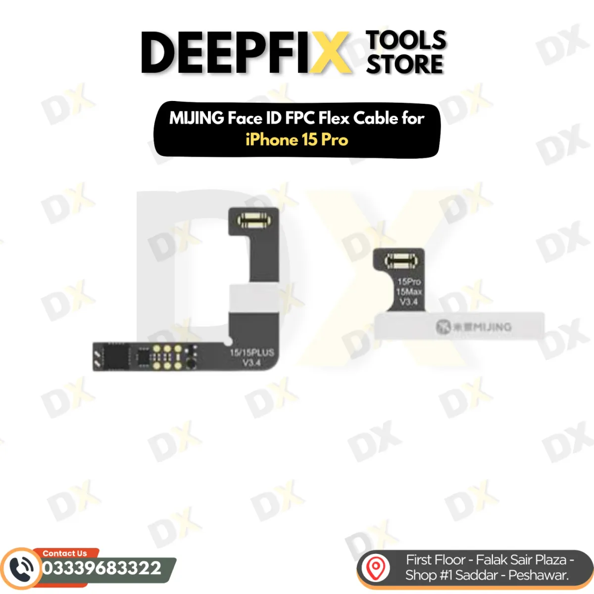 MIJING Face ID FPC Flex Cable for iPhone 15 Pro