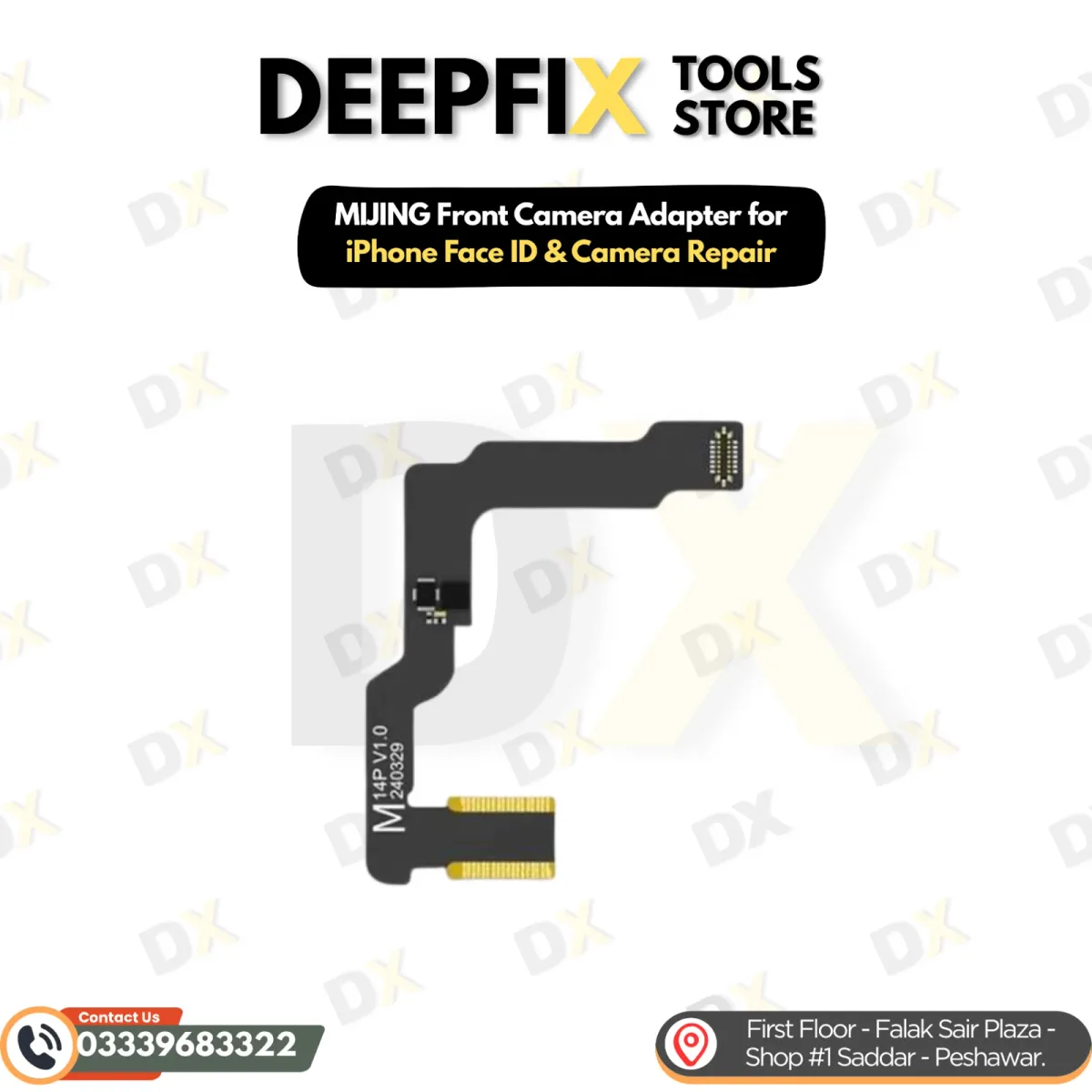 MIJING Front Camera Adapter for iPhone Face ID & Camera Repair