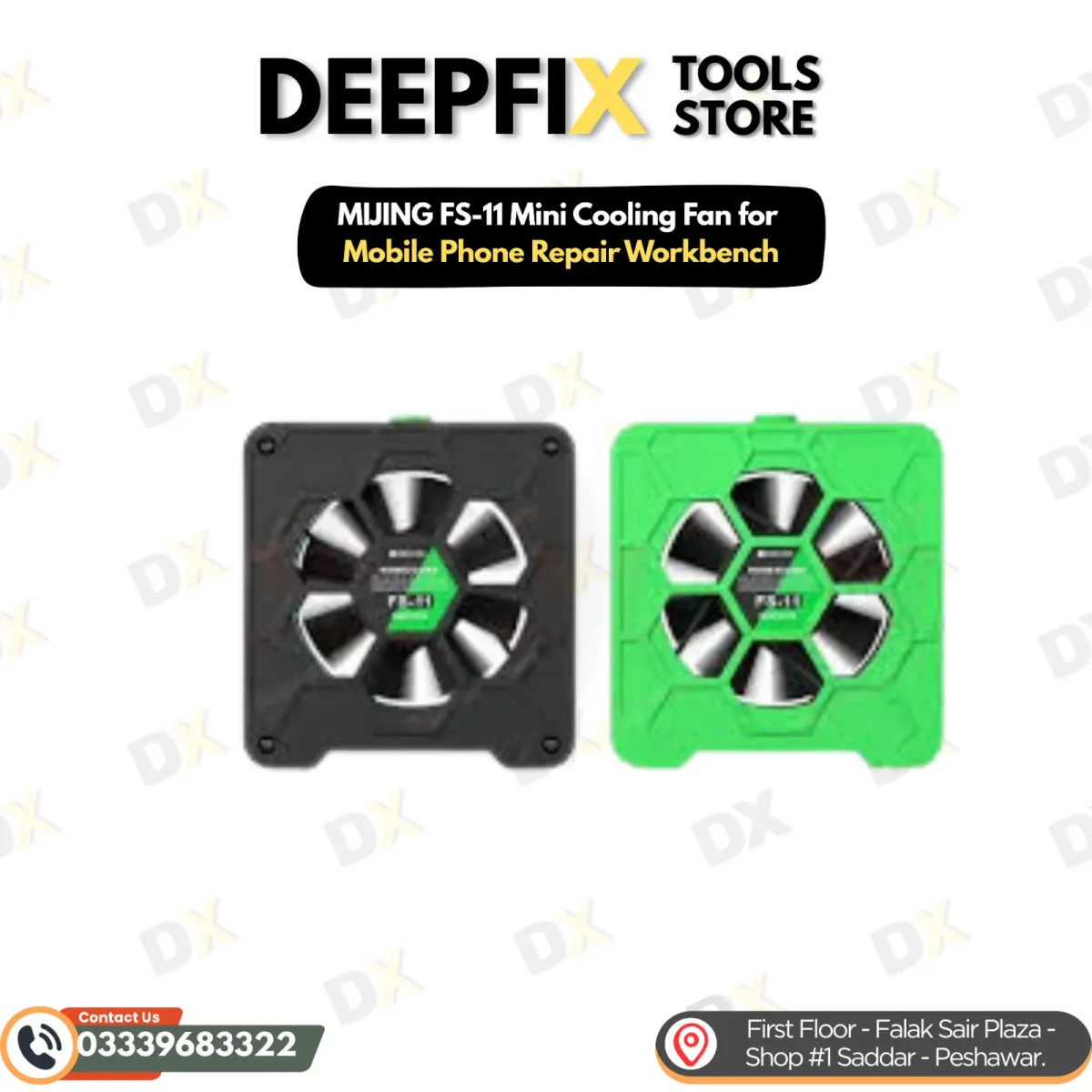 MIJING FS-11 Mini Cooling Fan for Mobile Phone Repair Workbench
