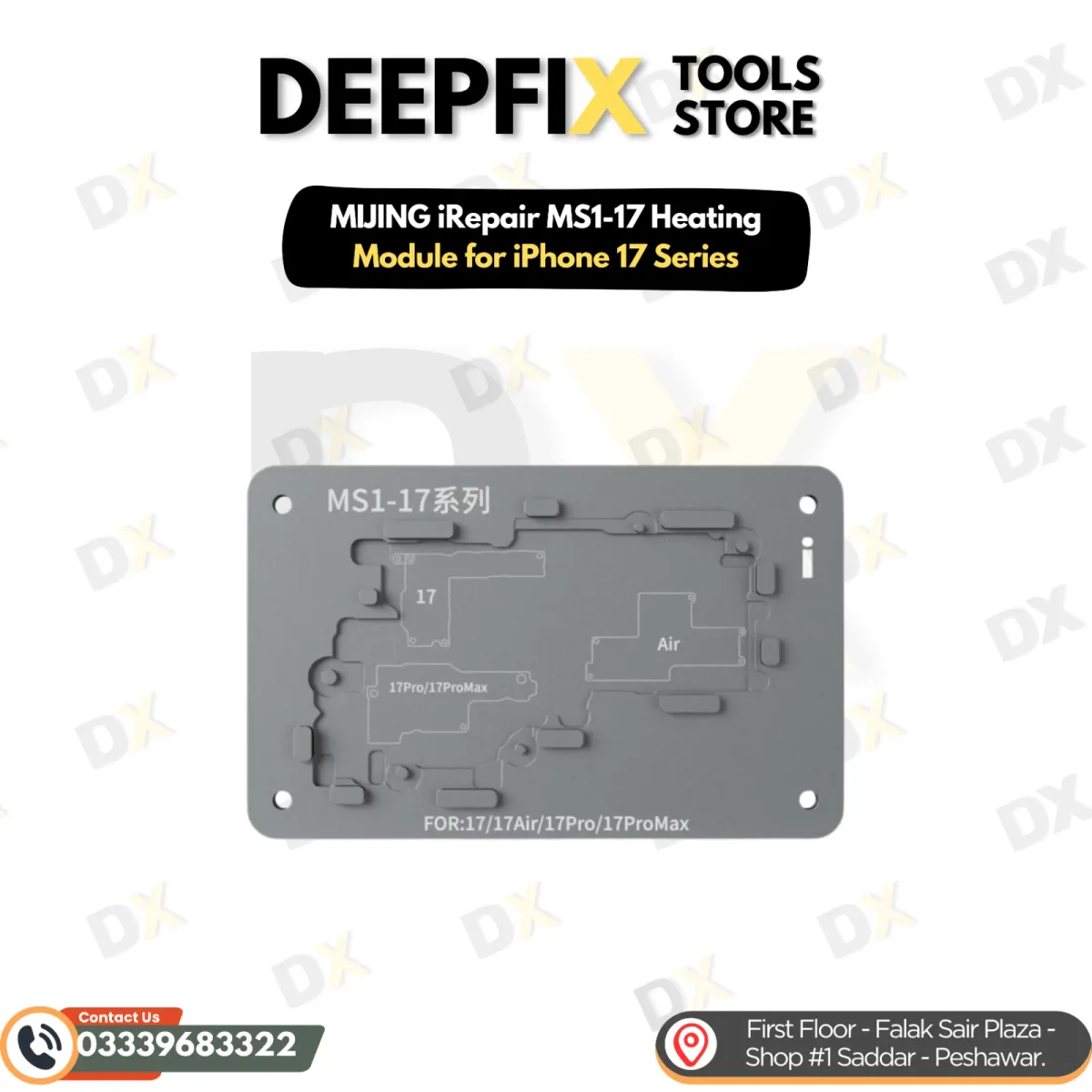 MIJING iRepair MS117 Heating Module for iPhone 17 Series