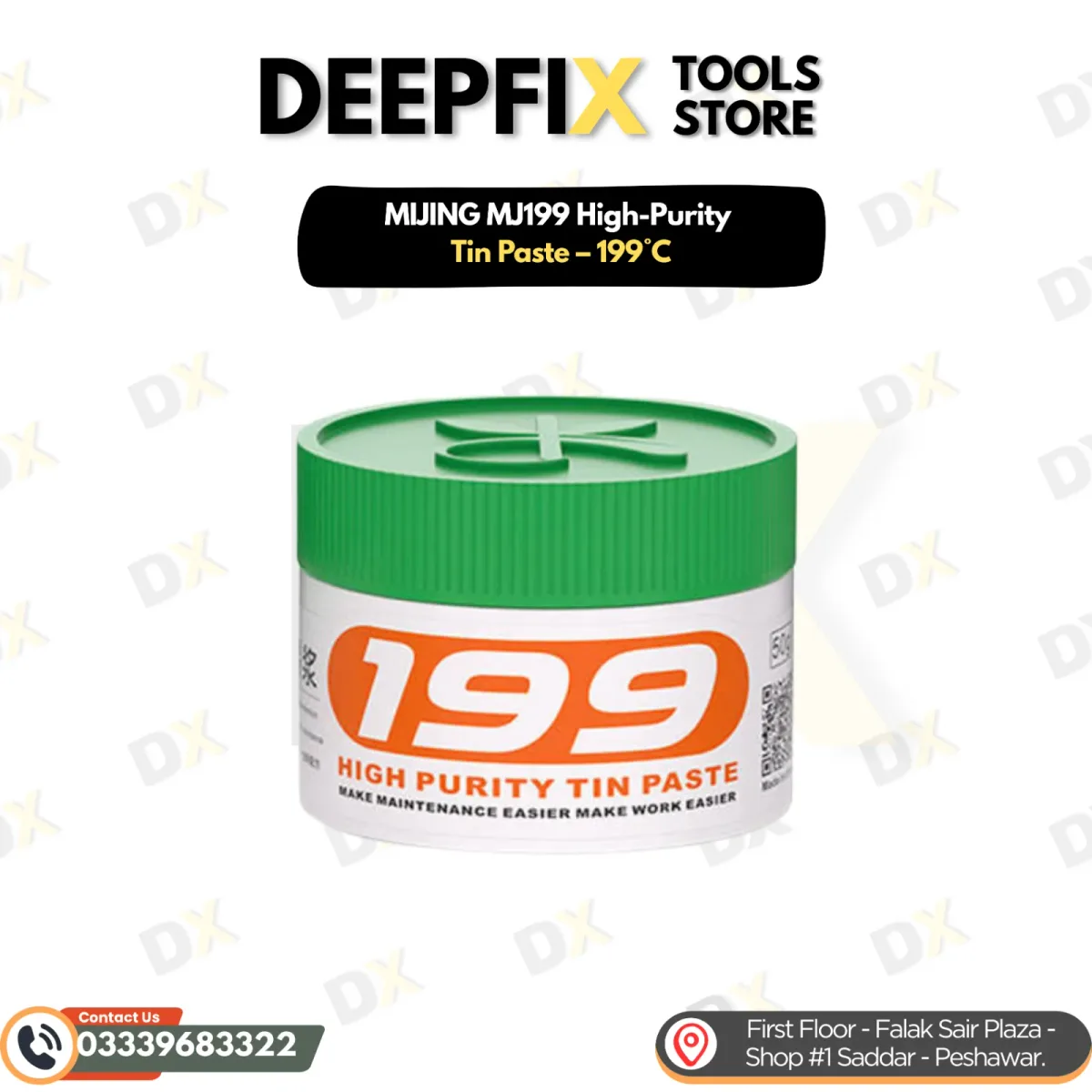 MIJING MJ199 High-Purity Tin Paste – 199°C