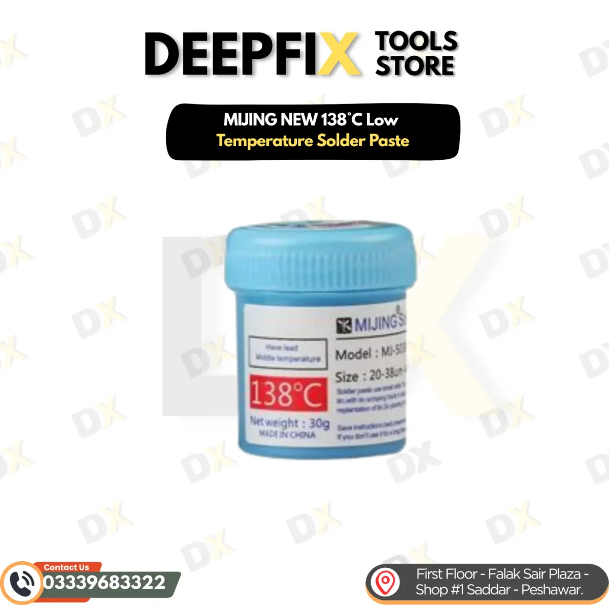 MIJING NEW 138°C Low Temperature Solder Paste