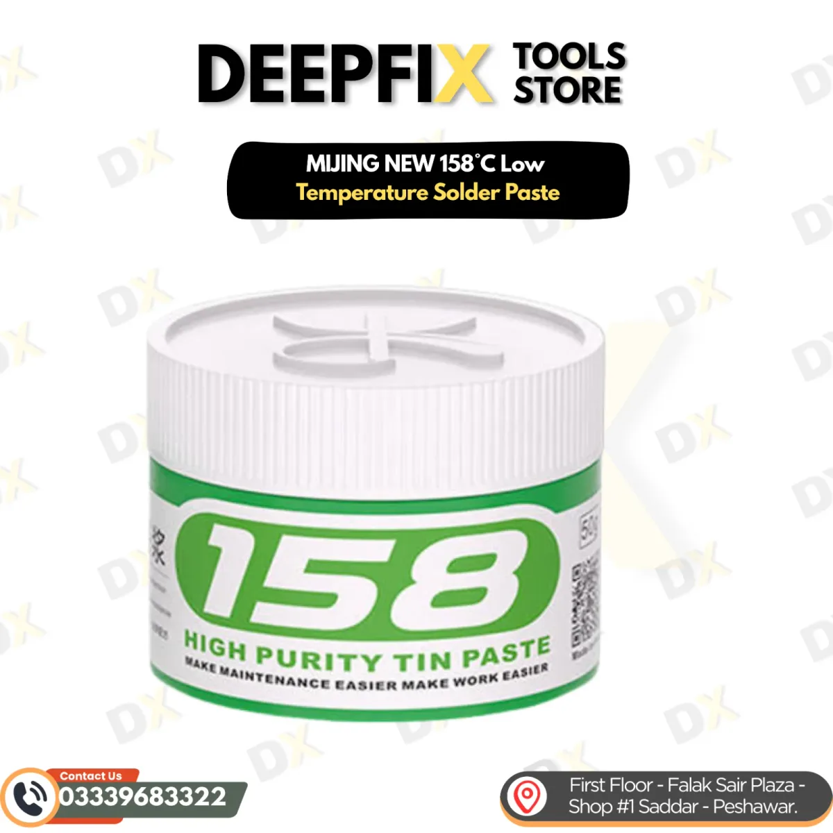 MIJING NEW 158°C Low Temperature Solder Paste