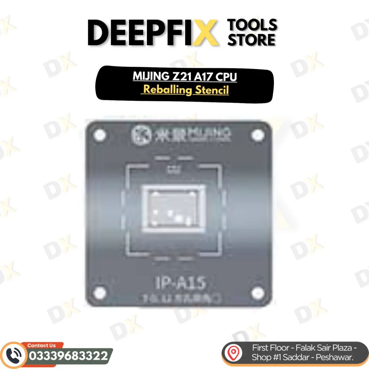 MIJING Z21 A15 CPU Reballing Stencil