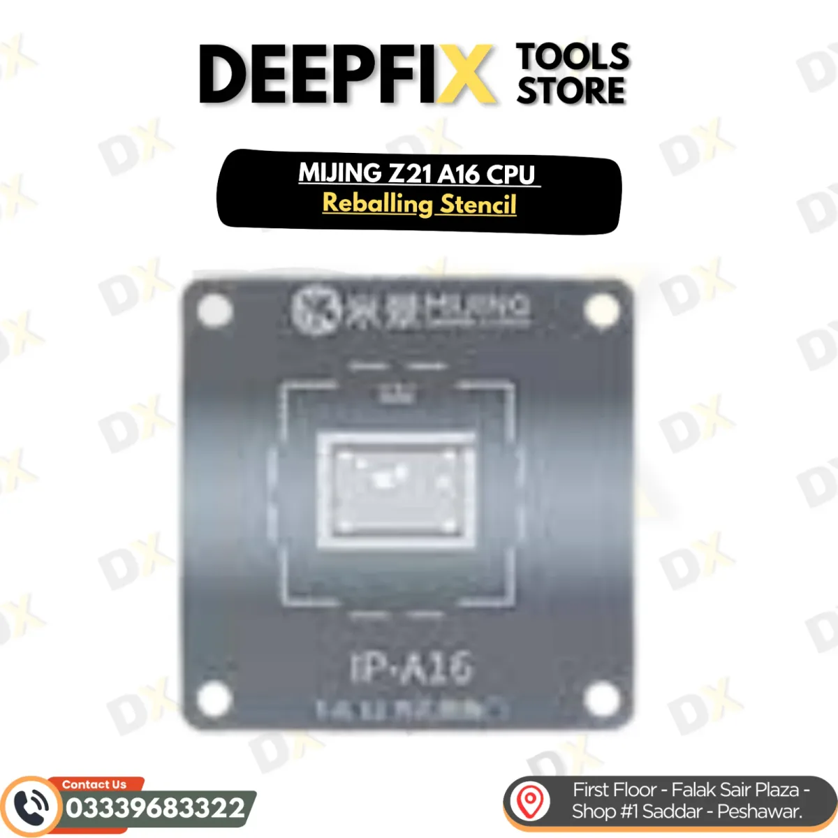 MIJING Z21 A16 CPU Reballing Stencil