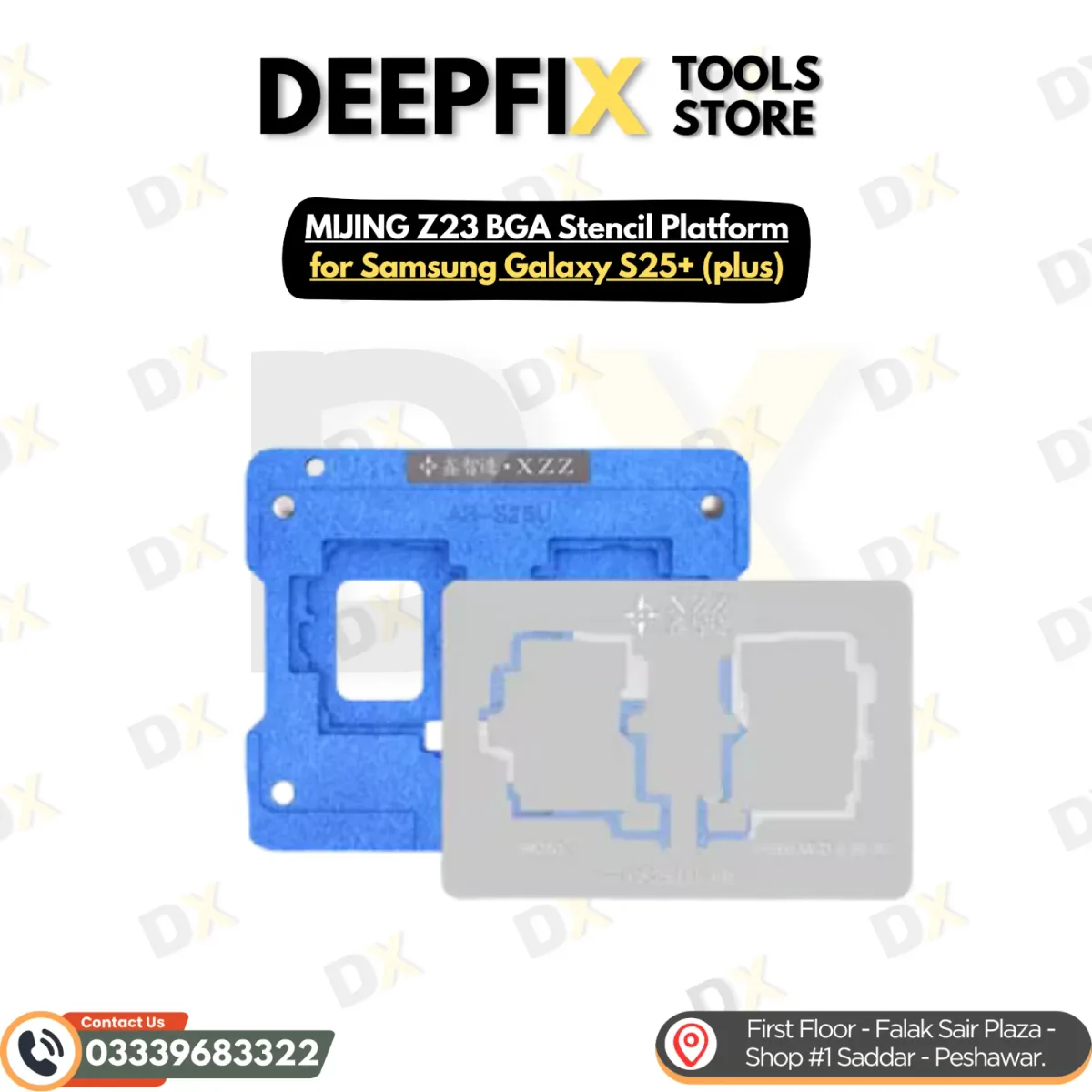MIJING Z23 BGA Reballing Stencil Platform for Samsung Galaxy S25+ (plus)