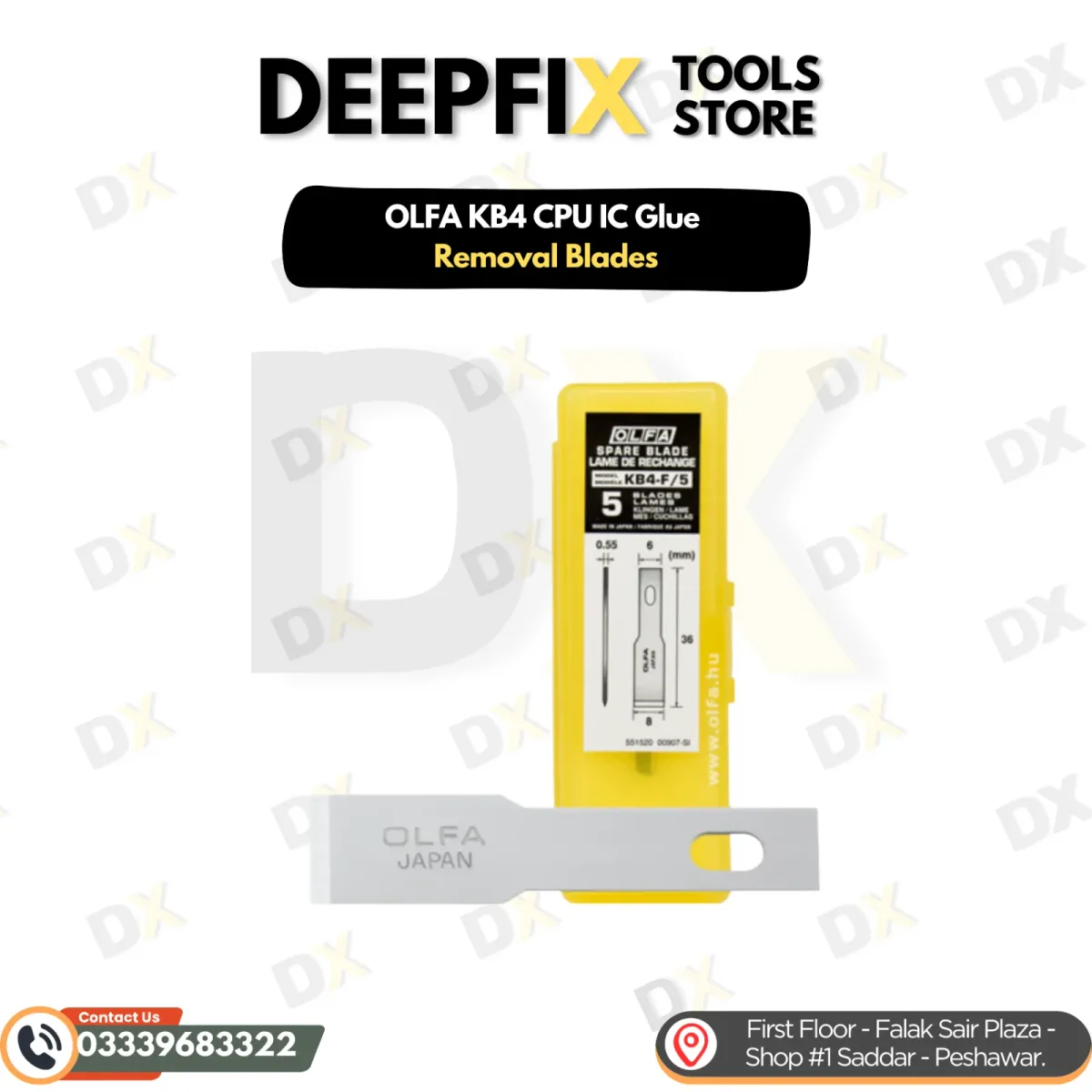 OLFA KB4 CPU IC Glue Removal Blades