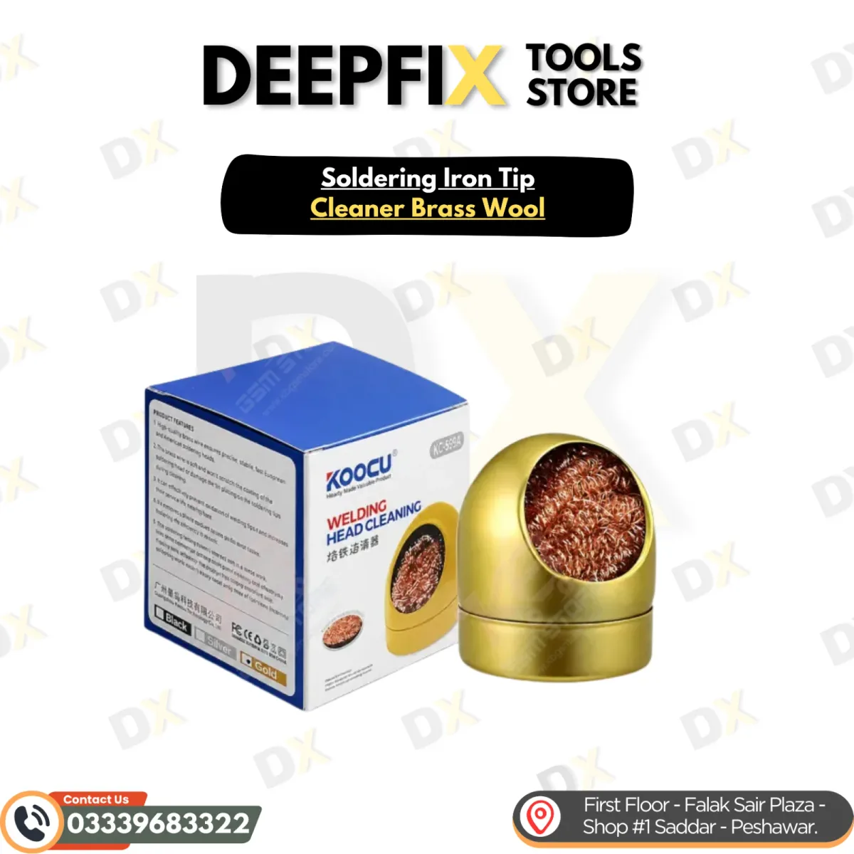 Soldering Iron Tip Cleaner Brass Wool