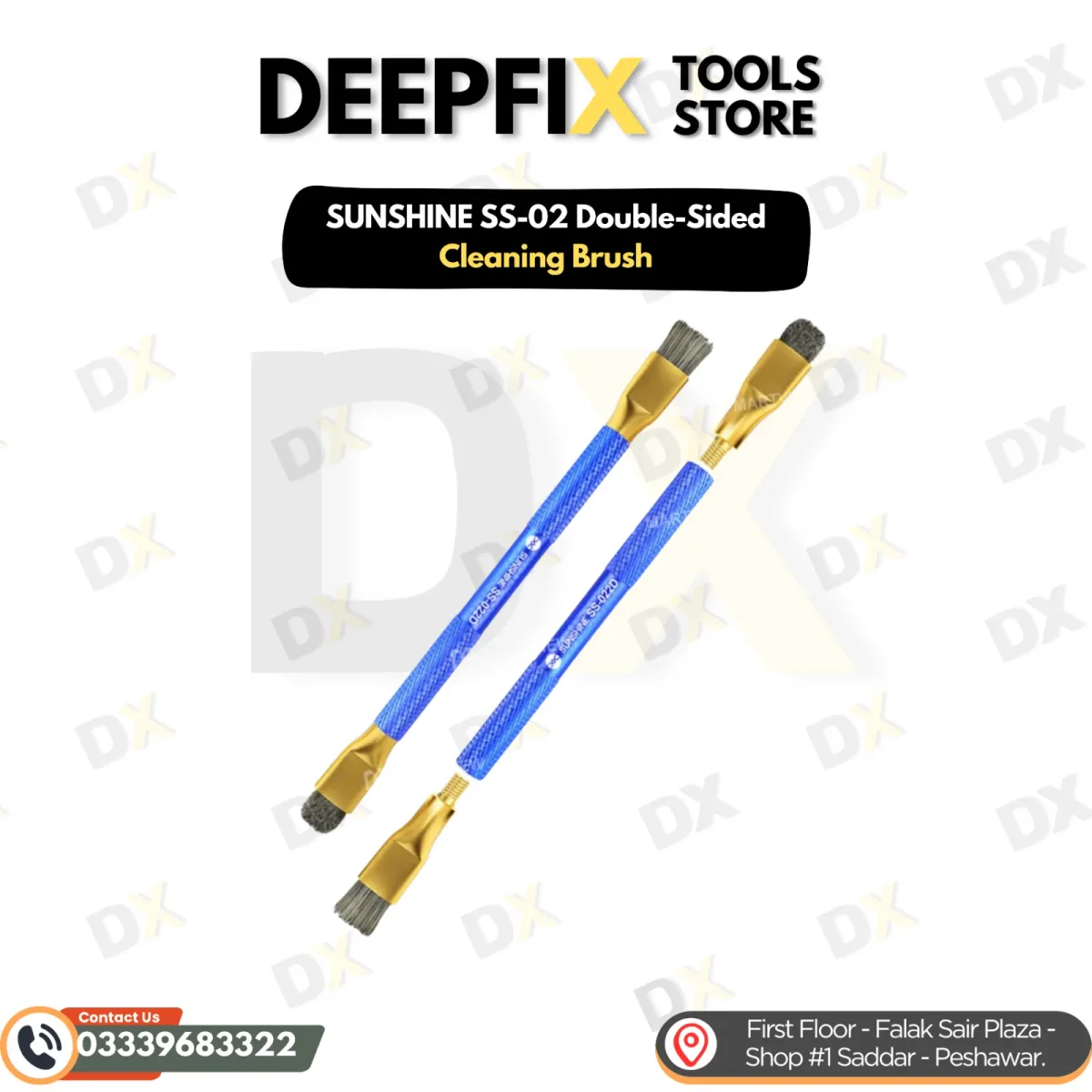 SUNSHINE SS-02 Double-Sided Cleaning Brush