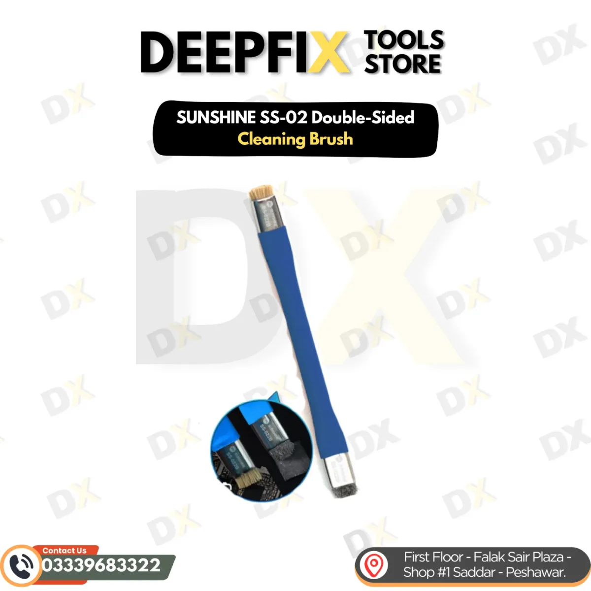 SUNSHINE SS-02 Double-Sided Cleaning Brush
