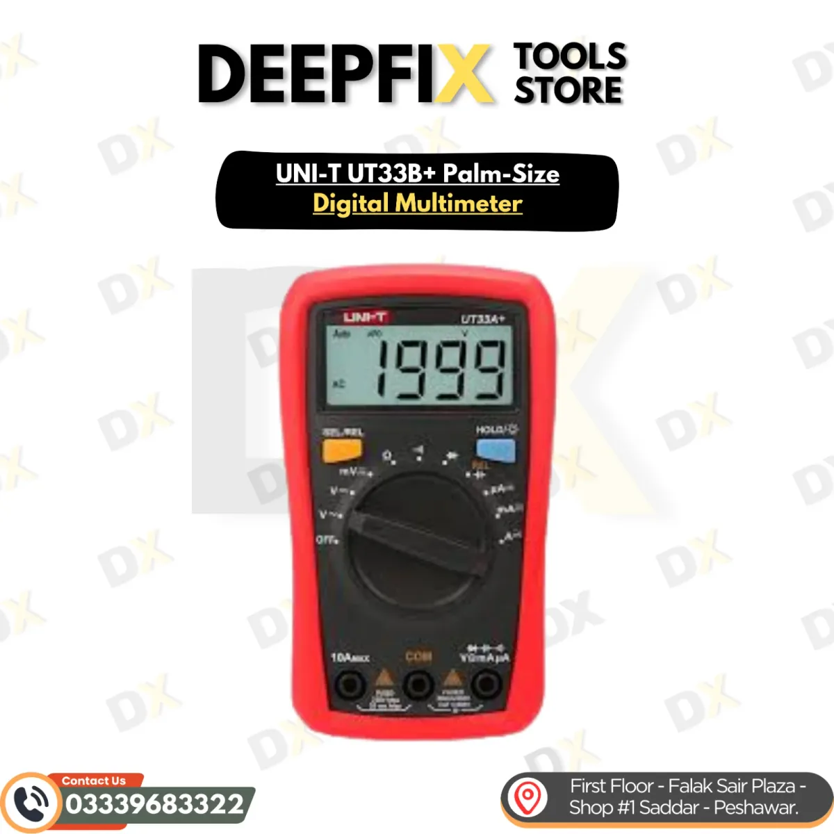 UNI-T UT33B+ Palm-Size Digital Multimeter
